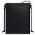 Céline Pochette Sharp in Pelle di Agnello Liscia Nera Nero - vista 2