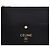 Céline Pochette Sharp in Pelle di Agnello Liscia Nera Nero - vista 4