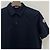 Moncler Polo in cotone piqué con logo per uomo Blu - vista 12