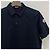Moncler Polo in cotone piqué con logo per uomo Blu - vista 3