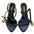 Tom Ford Sandali con tacco in denim per donne Blu - vista 3