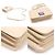 Acne Mini borsa a tracolla in vernice beige con logo Face Marrone - vista 5