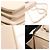 Acne Mini borsa a tracolla in vernice beige con logo Face Marrone - vista 6