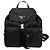 Double Prada Doppelpack-Rucksack mit Pocono Triangle-Logo ZOT Schwarz - Ansicht 7