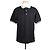 Gucci Polo-T-Shirt mit spitzem Kragen in Schwarz