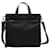 Prada Borsa tote in nylon nera Nero  - vista 17