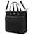 Prada Borsa tote in nylon nera Nero  - vista 5