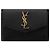 Saint Laurent Monogramm Uptown Kartenhalter Schwarz