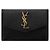 Saint Laurent Monogramm Uptown Kartenhalter Schwarz - Ansicht 2