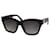 Céline Gafas de sol Triomphe Square Negras Negro - vista 2