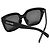 Céline Gafas de sol monocromáticas negras con logo Negro - vista 6