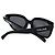 Céline Gafas de sol monocromáticas negras con logo Negro - vista 7