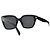 Céline Gafas de sol monocromáticas negras con logo Negro - vista 9