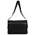 Prada ZOT Bolsa Transversal Grande com Logo Triangular em Tecido Preto - vista 4