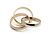 Cartier Trinity Ring Vintage Gold Ring Größe Golden - Ansicht 5