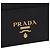 Prada Saffiano Metall Logo Gold Kartenetui Schwarz - Ansicht 5