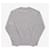 Acne Strickpullover hellgrau-braun meliert mit gesticktem Logo  - Ansicht 5