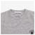 Acne Strickpullover hellgrau-braun meliert mit gesticktem Logo  - Ansicht 6