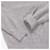 Acne Strickpullover hellgrau-braun meliert mit gesticktem Logo  - Ansicht 8