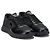 Prada Sneakers in Nylon e Pelle Nero - vista 5