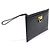Salvatore Ferragamo Pochette Tripolio Gancini in pelle di vitello nera Nero - vista 2