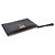 Salvatore Ferragamo Pochette Tripolio Gancini in pelle di vitello nera Nero - vista 3