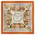 Hermès Foulard Quadrato in Seta per Donne Arancione