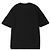 Moncler Seiden-Baumwoll-Strick-T-Shirt Schwarz - Ansicht 4