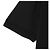 Moncler Seiden-Baumwoll-Strick-T-Shirt Schwarz - Ansicht 7