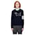 Thom Browne Merino Hector Rundhals-Pullover Blau  - Ansicht 4