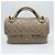 Chanel Kalbsleder Castle Lock Top Handle Schultertasche mit Kette Braun - Ansicht 3