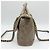 Chanel Kalbsleder Castle Lock Top Handle Schultertasche mit Kette Braun - Ansicht 4