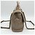 Chanel Kalbsleder Castle Lock Top Handle Schultertasche mit Kette Braun - Ansicht 5