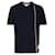 Thom Browne Gestreiftes T-Shirt Blau