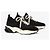 Tory Burch Trainer Sneakers Mohair Good Luck Schwarz - Ansicht 4