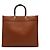 Fendi Borsa tote media leopardata con manici in plexiglass marrone Sunshine e borsa a spalla - vista 4