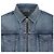 Céline Lockere Passform Denim Truckerjacke aus Baumwolle Blau - Ansicht 7
