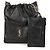 Saint Laurent Borsa a spalla con catena e cordoncino trapuntata Nero - vista 4