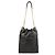 Saint Laurent Borsa a spalla con catena e cordoncino trapuntata Nero - vista 6