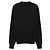 Comme Des Garcons Schwarze Strickjacke mit Doppeltem Rotem Herz-Patch - Ansicht 4