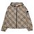 Burberry Chaqueta con capucha Check Castaño