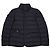 Moncler Hooded Short Down Jacket Blue - view 3