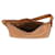 Prada Bolsa de ombro de couro com logo triangular Marrom - vista 7