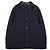 Burberry Wendbare gesteppte Overshirt-Jacke Blau