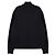 Moncler Giacca mix imbottita con zip e patch logo Blu - vista 4