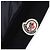 Moncler Giacca mix imbottita con zip e patch logo Blu - vista 8