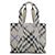Burberry Klein kariert gestrickte Tragetasche - Ansicht 5