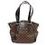 Louis Vuitton Bolsa de Ombro Verona MM em Canvas Damier Ebene Marrom