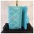 Chanel Portacarte con bottone a pressione classico Blu - vista 6
