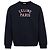 Céline Baumwoll-Fleece-Sweatshirt mit Paris-Druck Blau
